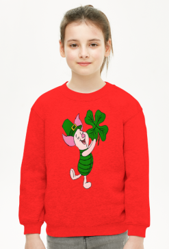 BLUZA DZIEWCZĘCA ,,DZIEŃ ŚWIĘTEGO PATRYKA,,