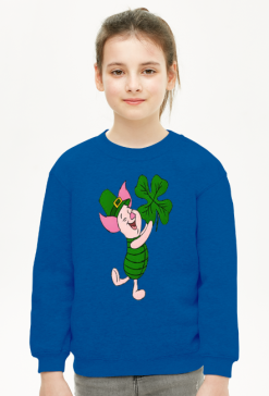 BLUZA DZIEWCZĘCA ,,DZIEŃ ŚWIĘTEGO PATRYKA,,