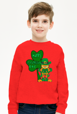 BLUZA CHŁOPIĘCA ,,DZIEŃ ŚWIĘTEGO PATRYKA,,