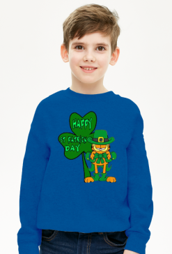 BLUZA CHŁOPIĘCA ,,DZIEŃ ŚWIĘTEGO PATRYKA,,
