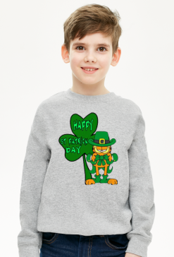 BLUZA CHŁOPIĘCA ,,DZIEŃ ŚWIĘTEGO PATRYKA,,