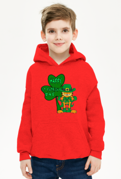 BLUZA CHŁOPIĘCA ,,DZIEŃ ŚWIĘTEGO PATRYKA,,