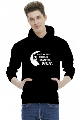 Bluza męska górska-  PONOĆ NA SZCZYCIE ROZDAJĄ DARMOWE PIWA!  Góry, mountains