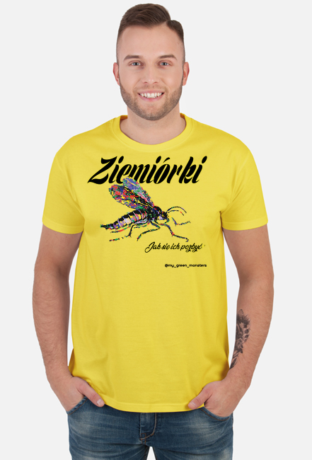 Ziemiórki - jak się ich pozbyć T-shirt męski