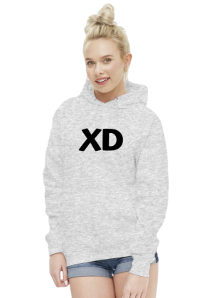 XD (bluza damska kaptur) cg