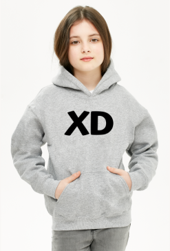 XD (bluza dziewczęca kaptur) cg