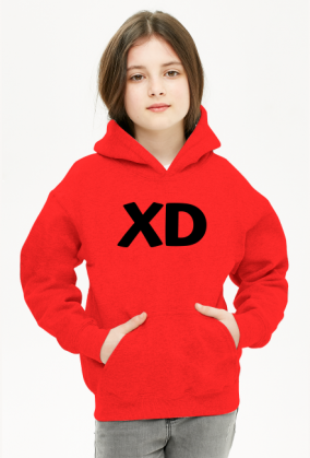 XD (bluza dziewczęca kaptur) cg
