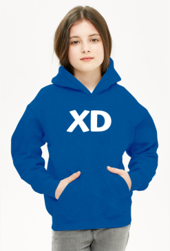 XD (bluza dziewczęca kaptur) jg