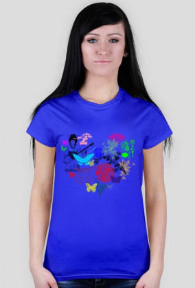 Heart of Japan - T-shirt z japońskim motywem
