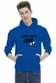 Just do it LATER - Panda (bluza męska kaptur) cg