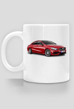 Mercedes Benz CLA 250 Coupe kubek z Mercedesem CLA