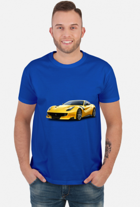 Ferrari F12 koszulka męska z Ferrari F12