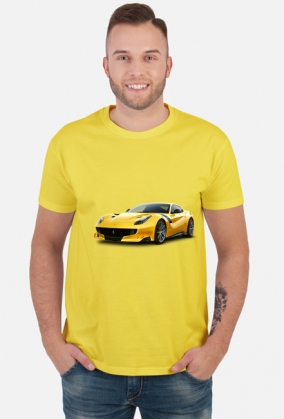 Ferrari F12 koszulka męska z Ferrari F12