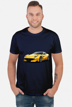 Ferrari F12 koszulka męska z Ferrari F12