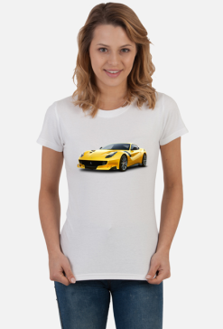 Ferrari F12 koszulka damska z Ferrari F12