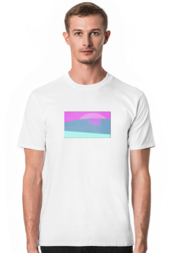 plaza typu vaporwave