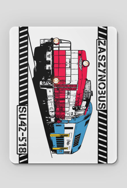 "Zaszynobus" SU42 - podkładka pod myszkę