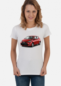Toyota Yaris koszulka damska Toyota Yaris