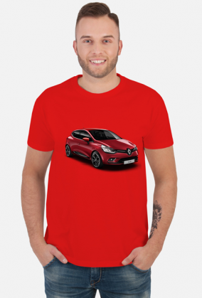 Renault Clio koszulka męska Renault Clio