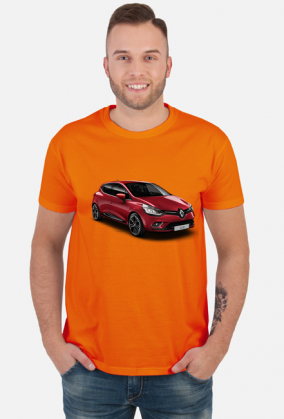 Renault Clio koszulka męska Renault Clio