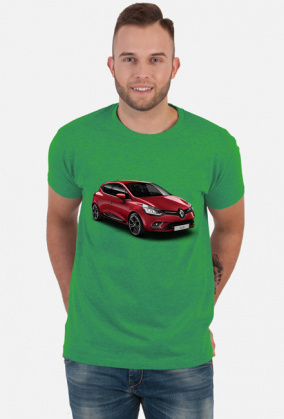 Renault Clio koszulka męska Renault Clio
