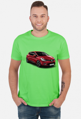 Renault Clio koszulka męska Renault Clio