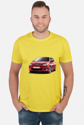 Citroen C4 koszulka męska Citroen C4
