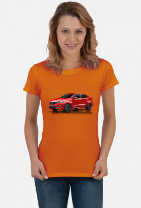 Fiat Cronos koszulka damska z Fiatem Cronos