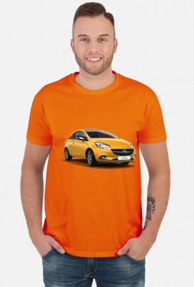 Opel Corsa koszulka męska Opel Corsa