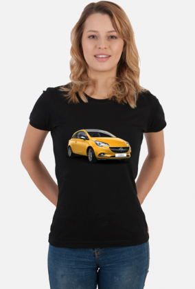 Opel Corsa koszulka damska Opel Corsa
