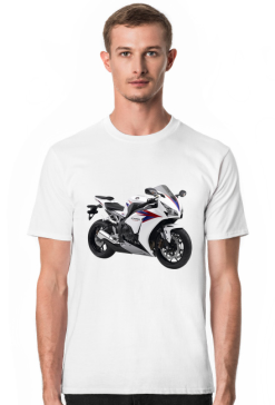Honda CBR1000 RR koszulka męska z Hondą CBR1000RR