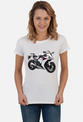 Honda CBR1000 RR koszulka damska z Hondą CBR1000RR