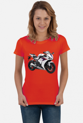 Honda CBR1000 RR koszulka damska z Hondą CBR1000RR