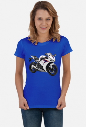 Honda CBR1000 RR koszulka damska z Hondą CBR1000RR