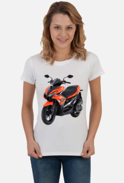 Yamaha Aerox koszulka damska ze skuterem