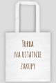 Na ostatnie zakupy