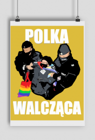 Polka walcząca - print