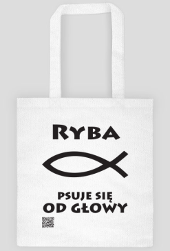 Katolik Ryba ekologiczna torba na zakupy