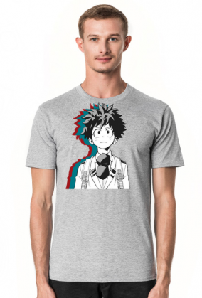 My Hero Academia Manga Izuku Midoriya (Męski T-Shirt)