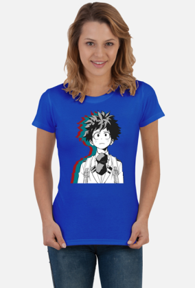 My Hero Academia Manga Izuku Midoriya (T-Shirt Damski)