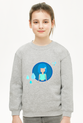 Bluza aqua