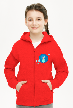 Bluza aqua