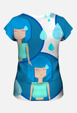 Koszulka aqua