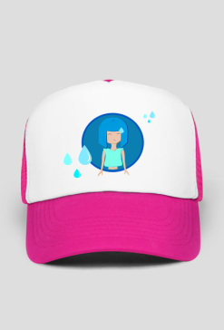 Czapka aqua