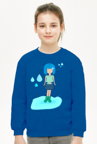 Bluza deszczowa dziewczyna
