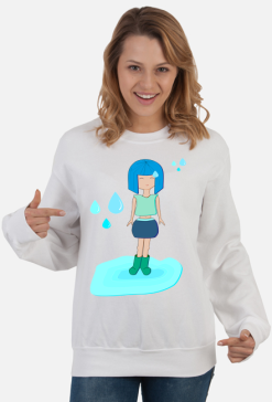 Bluza deszczowa dziewczyna