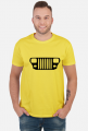Jeep Wrangler YJ Grill T-shirt męski, koszulka