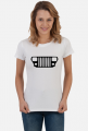 Jeep Wrangler YJ Grill T-shirt damski, koszulka
