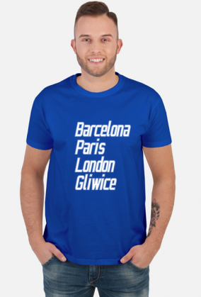 Visit Gliwice (koszulka męska) jg