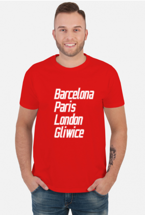 Visit Gliwice (koszulka męska) jg
